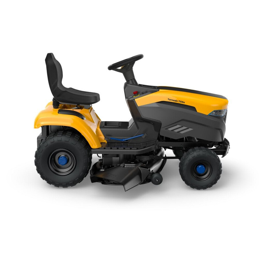 tracteur de jardin à batterie - tornado 7108e