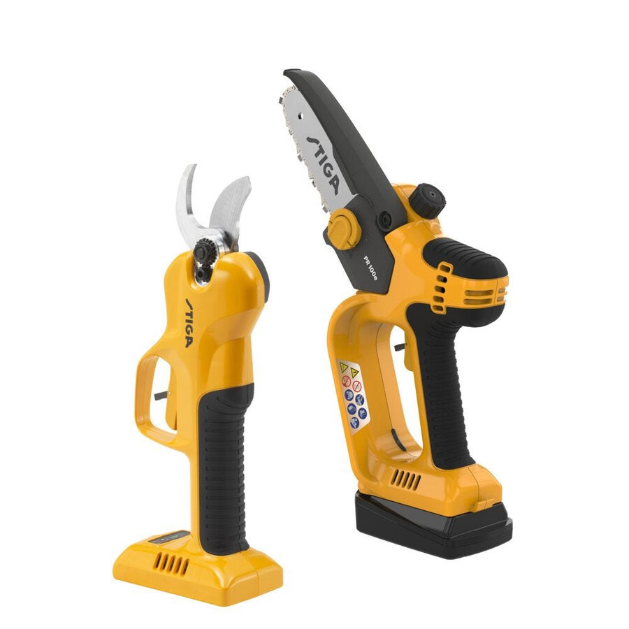 sécateur et scie à batterie - kit sp 100e