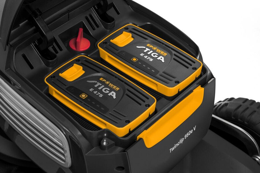 tondeuse à gazon sans fil - kit twinclip 950e v