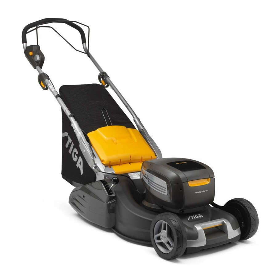 tondeuse à gazon sans fil - kit twinclip 950e vr