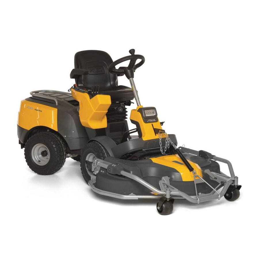 tondeuse frontale thermique - park pro 900 awx