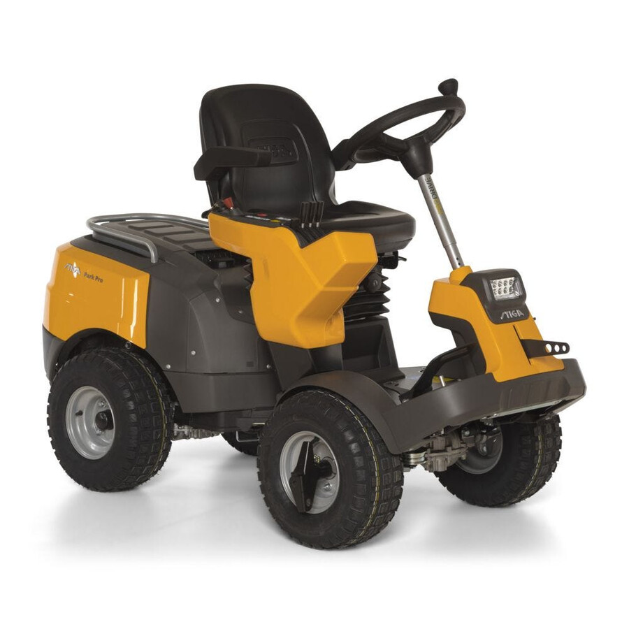tondeuse frontale thermique - park pro 900 awx