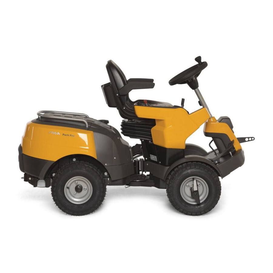 tondeuse frontale thermique - park pro 900 awx
