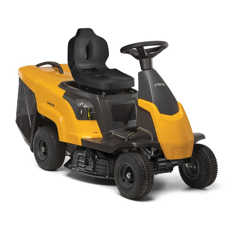 tracteur de jardin à essence - combi 166