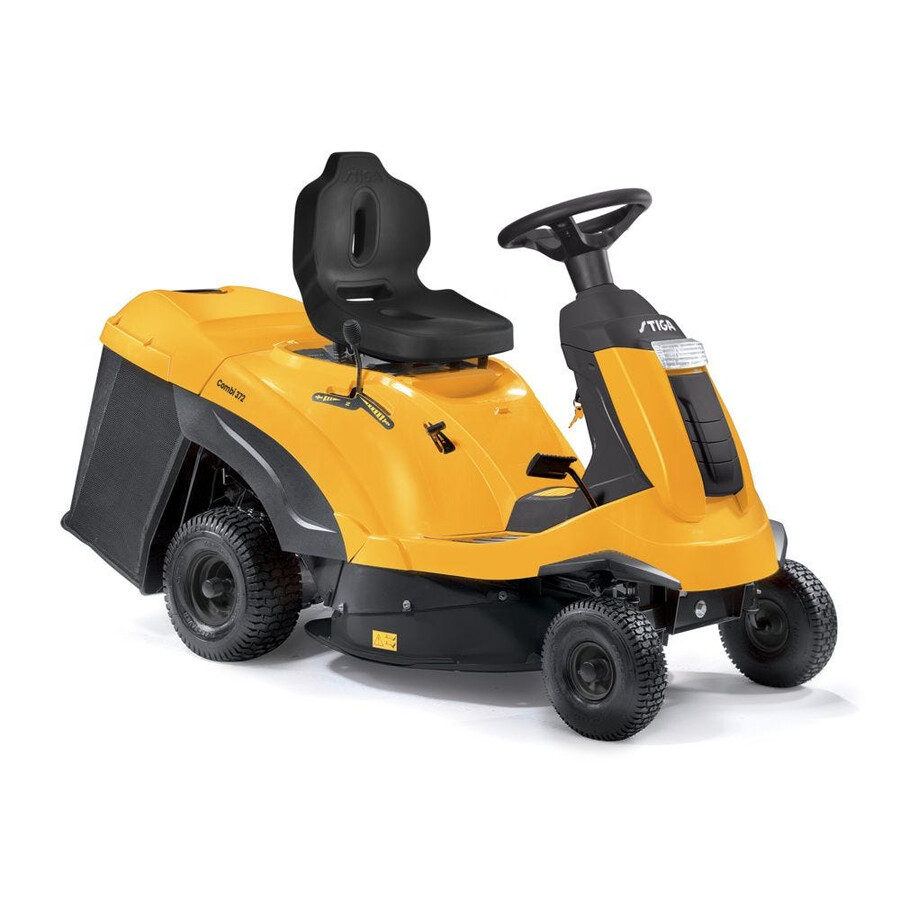 tracteur de jardin à essence - combi 372