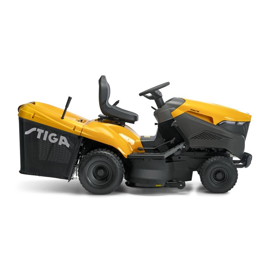 tracteur de jardin à essence - estate 798