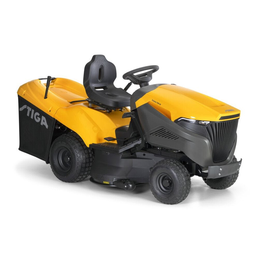 tracteur de jardin à essence - estate 798 w