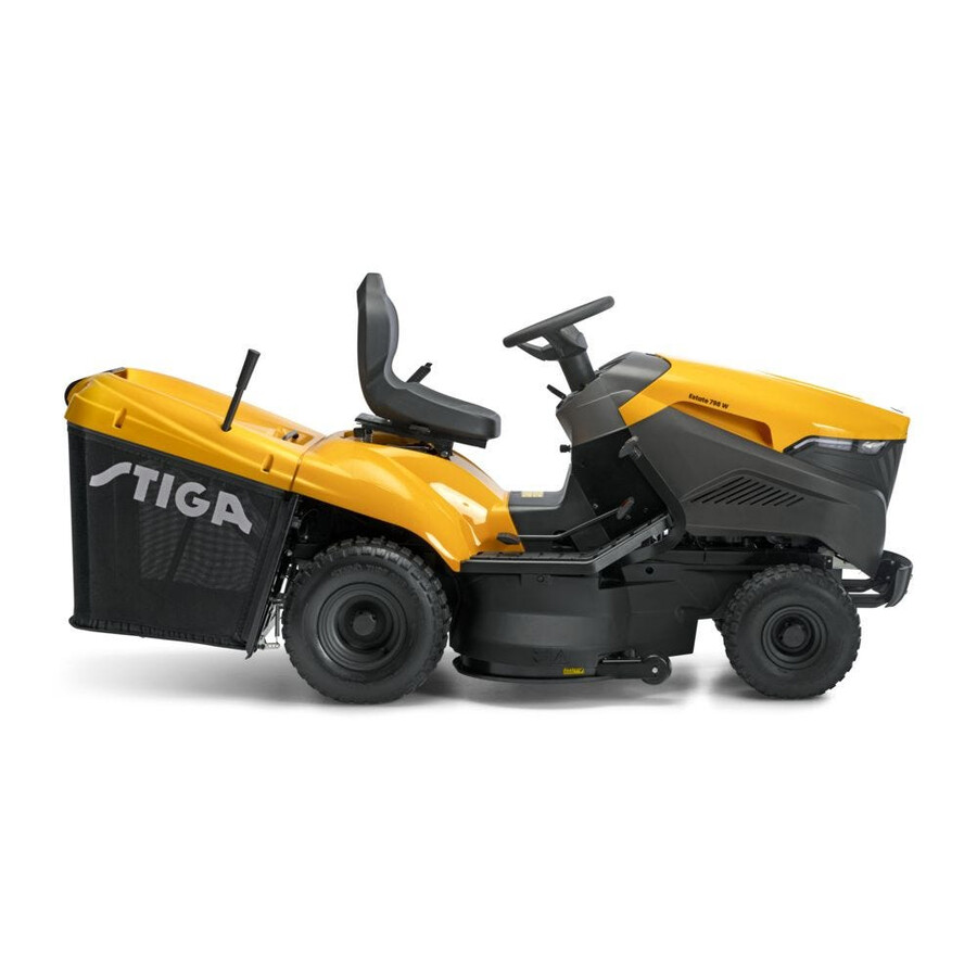 tracteur de jardin à essence - estate 798 w