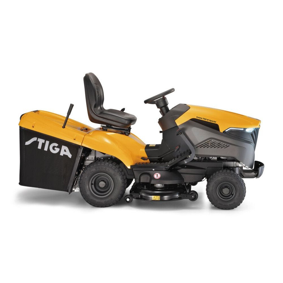 tracteur de jardin à essence - estate 7102 w spécial