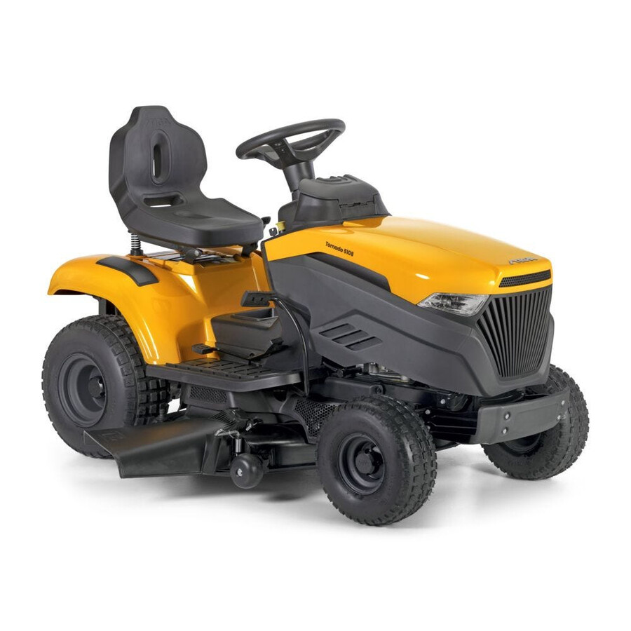 tracteur de jardin à essence - tornado 5108