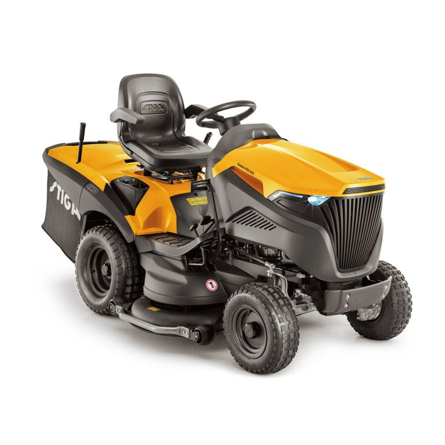 tracteur de jardin à essence - estate 9122 wx