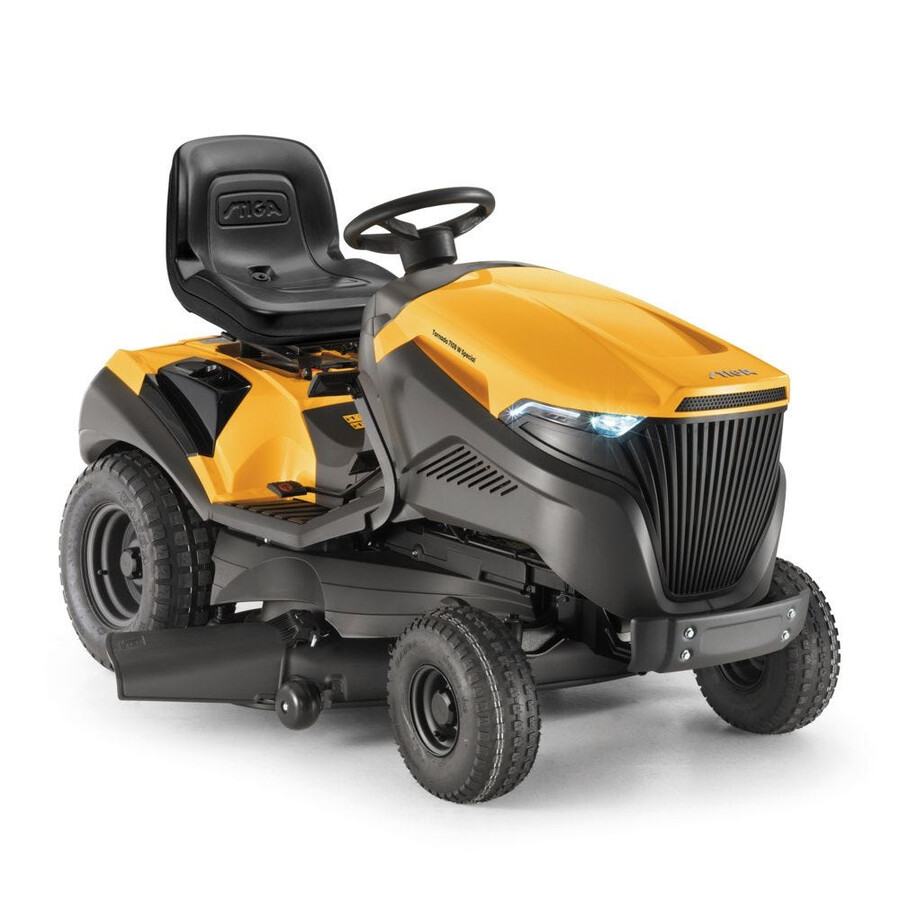 tracteur de jardin à essence - tornado 7108 w spécial