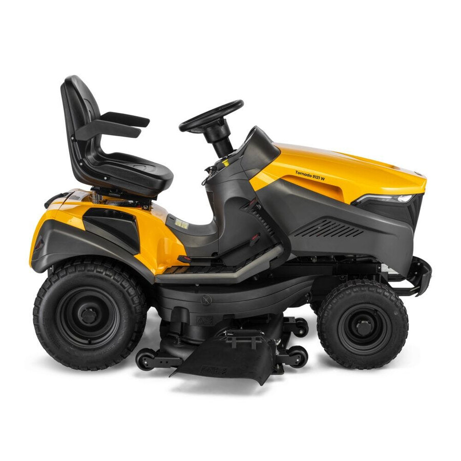 tracteur de jardin à essence - tornado 9121 w