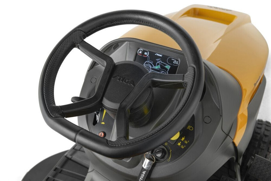 tracteur de jardin à essence - tornado 9121 w